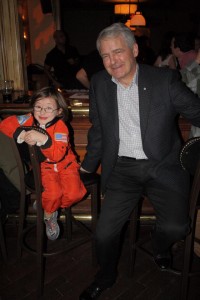 Don't let the astronaut puns and cute photo-ops fool you - Marc Garneau means business.