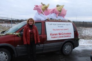 Karen McCrimmon recognizes the state of the race better than most.